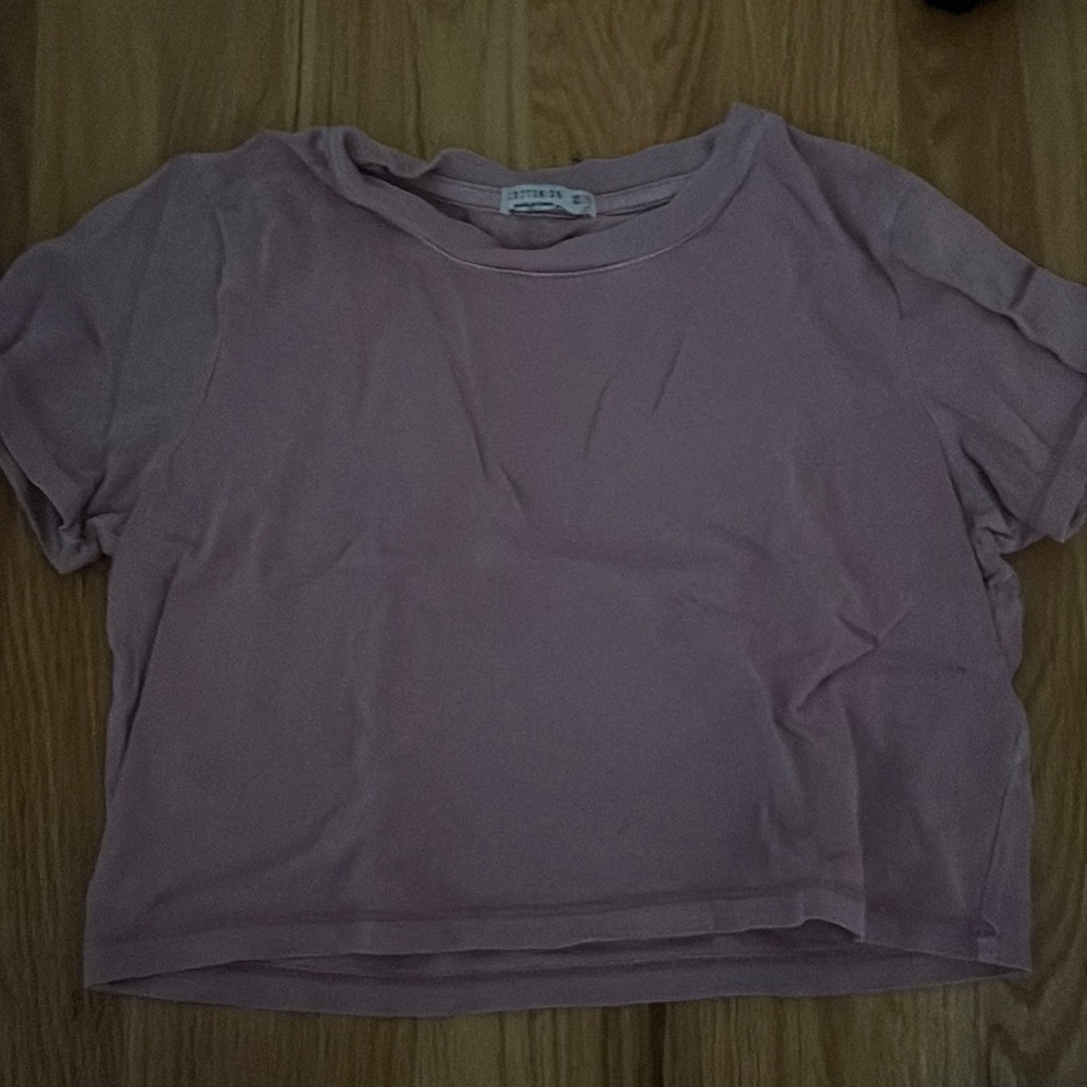 Pink crop top